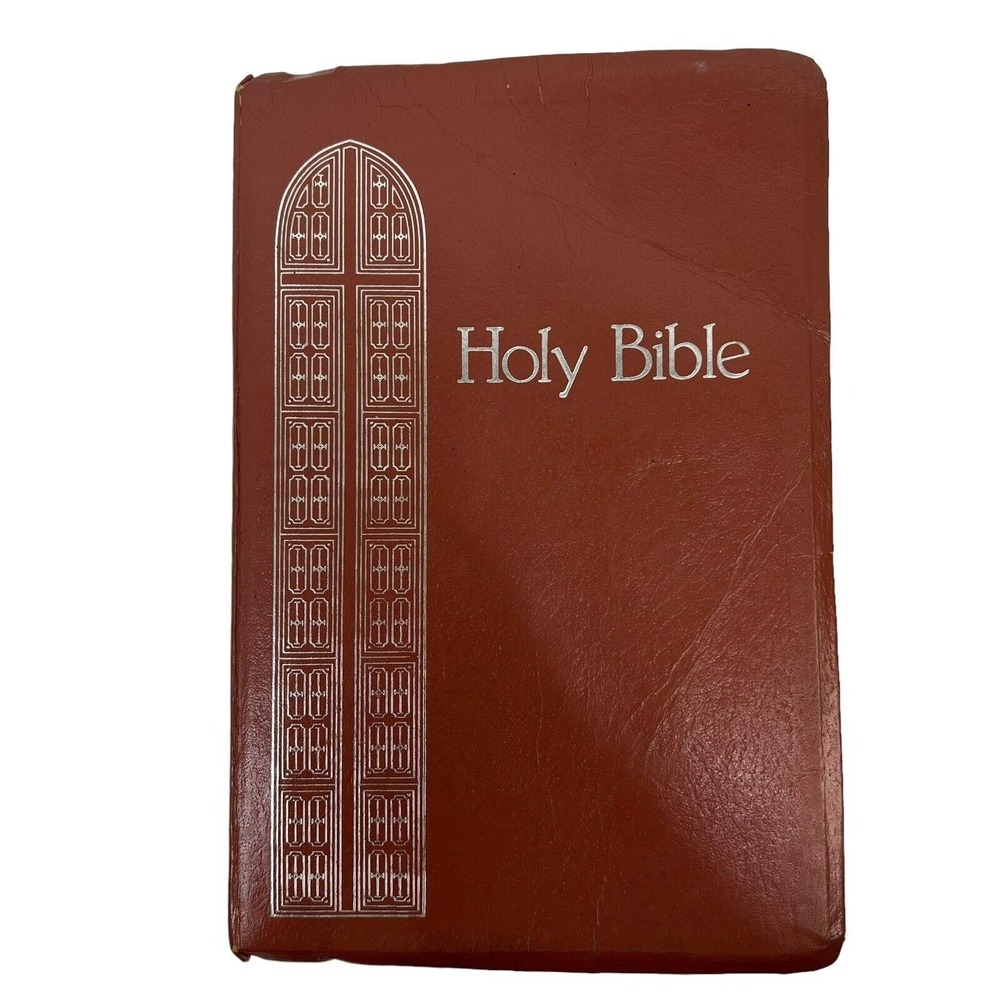 Regency KJV Holy Bible Giant Print Red Letter Reference Blunt Family Records